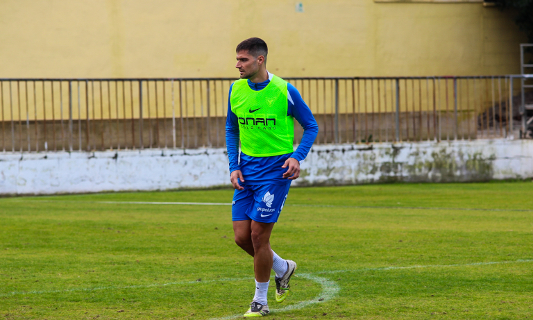 Javi Ramírez, jugador del UCAM Murcia CF
