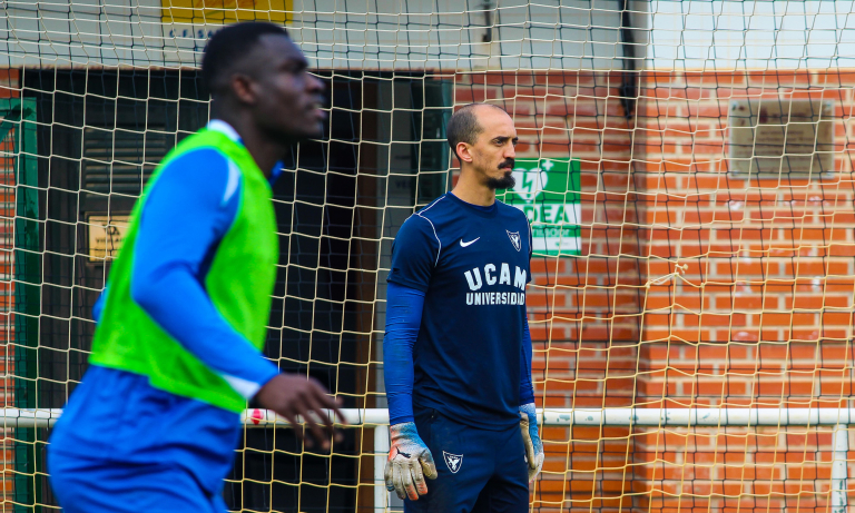 Ackermann, jugadores del UCAM Murcia CF
