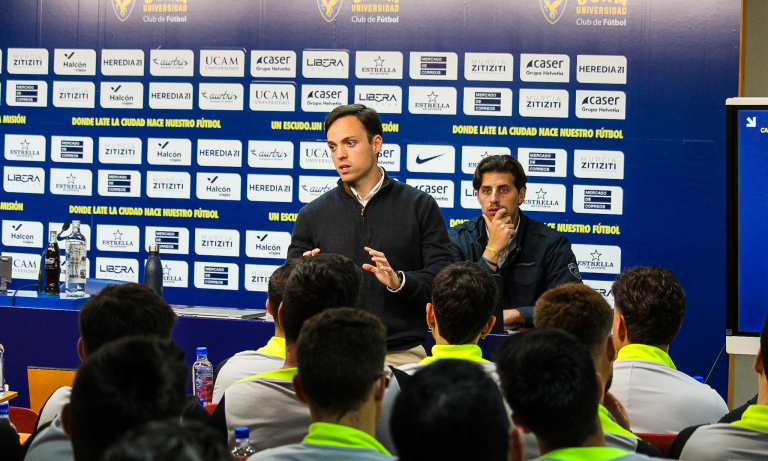 Antonio Paredes - Charla de Metodología - UCAM Murcia CF