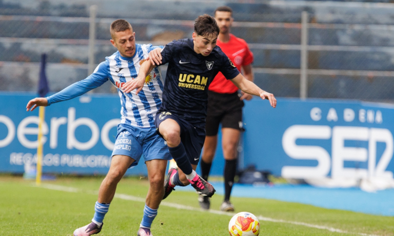 Héctor Fernández durante un partido frente al Águilas en La Condomina