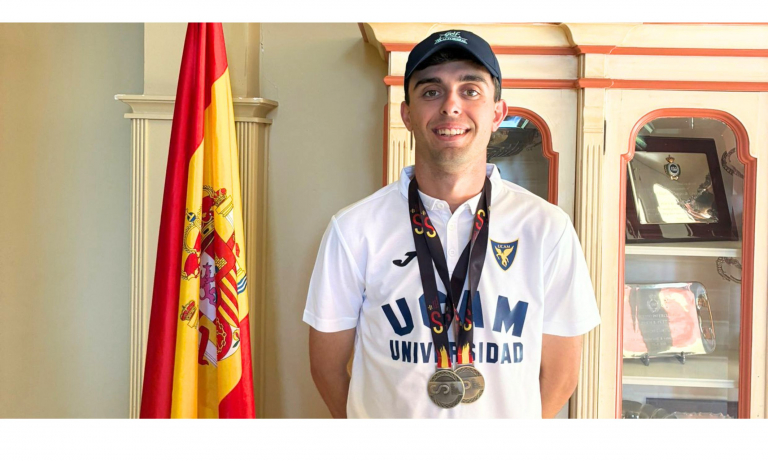 Álvaro Serrano Sánchez se proclama campeón de España Universitario con la UCAM