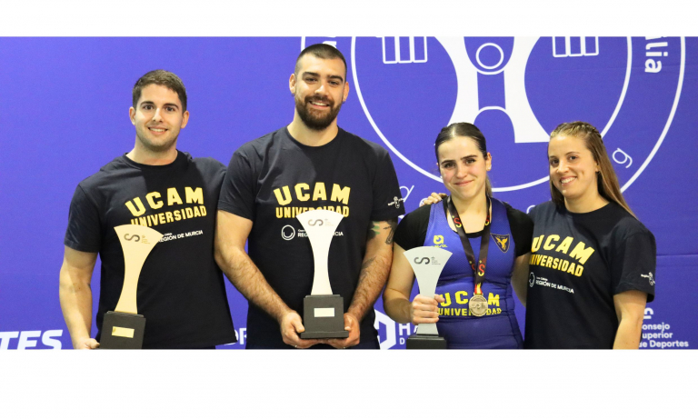 La UCAM consigue trece medallas en Halterofilia