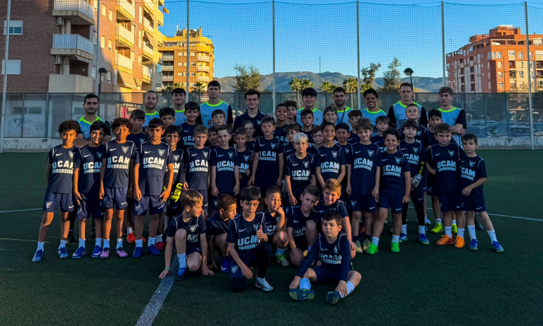 Foto de familia para cerrar esta visita de Pontones con nuestra cantera