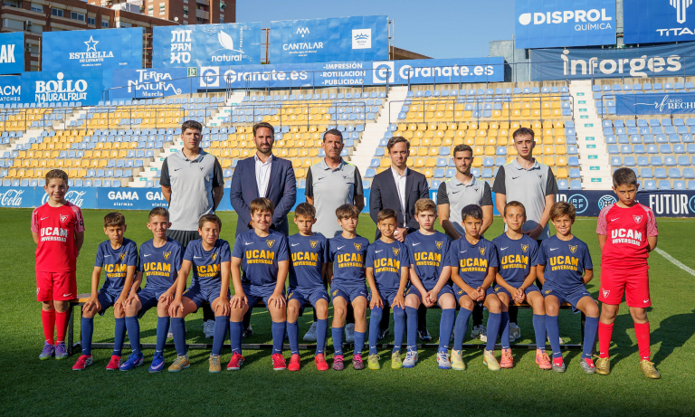 Plantilla del Benjamín A del UCAM Murcia CF