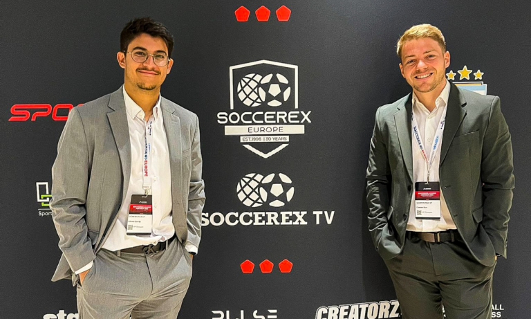 Alfredo Borras y Cristian Ruiz, presentes en el Soccerex Europe