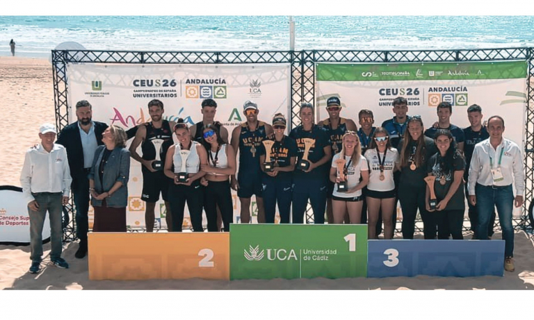 Dos oros para el UCAM Vóley Playa 2026