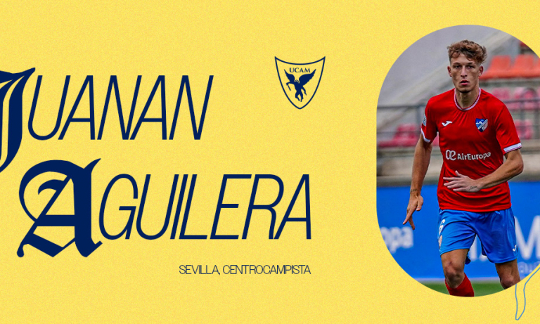 Juanan Aguilera, el nuevo pulmón del UCAM Murcia CF