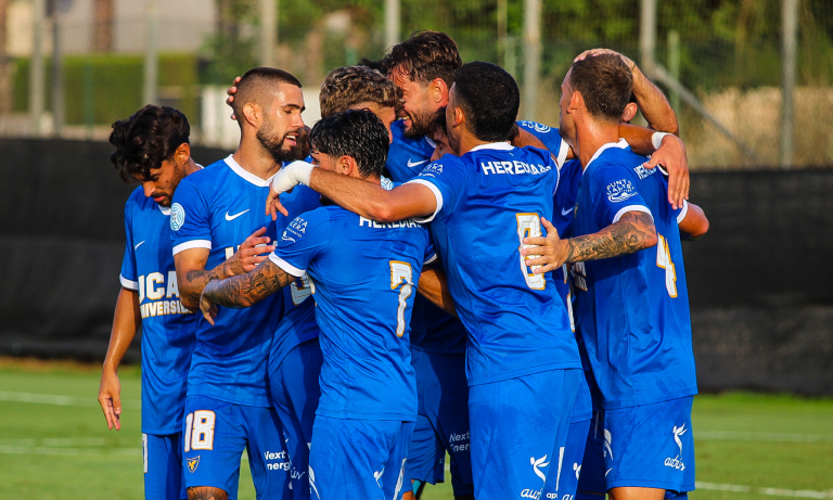 UCAM Murcia CF - Celebración - Gol