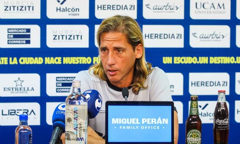 Checa - Rueda de Prensa - UCAM Murcia CF