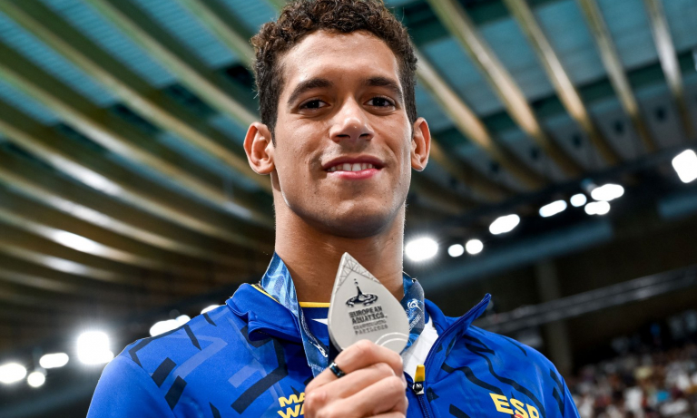 Hugo González subcampeón de Europa