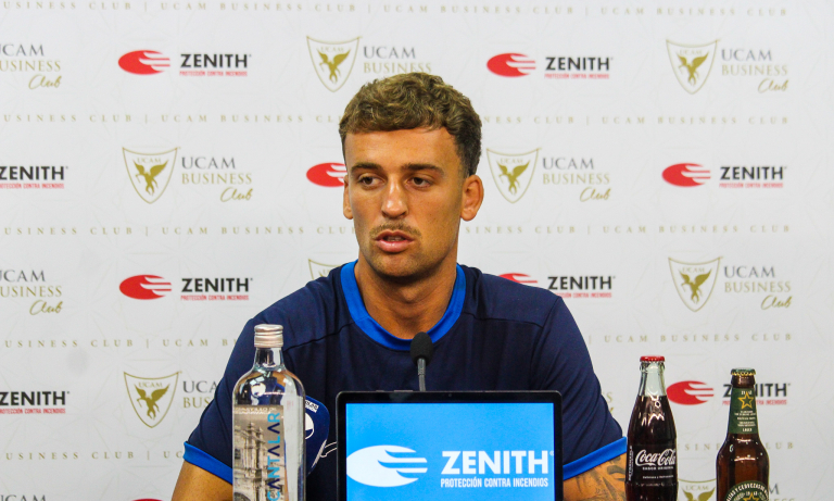 Mirapeix - Rueda de Prensa - UCAM Murcia CF