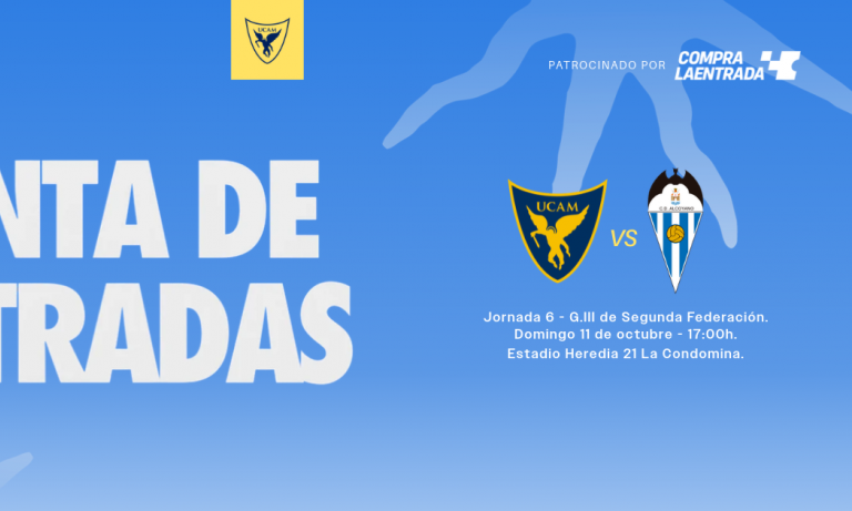 Venta de entradas - UCAM Murcia CF - CD Alcoyano