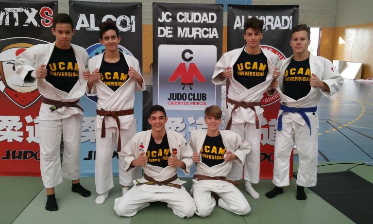 Los cadetes del Judo Club UCAM-Ciudad de Murcia consiguen el bronce en la Liga Tatamikos