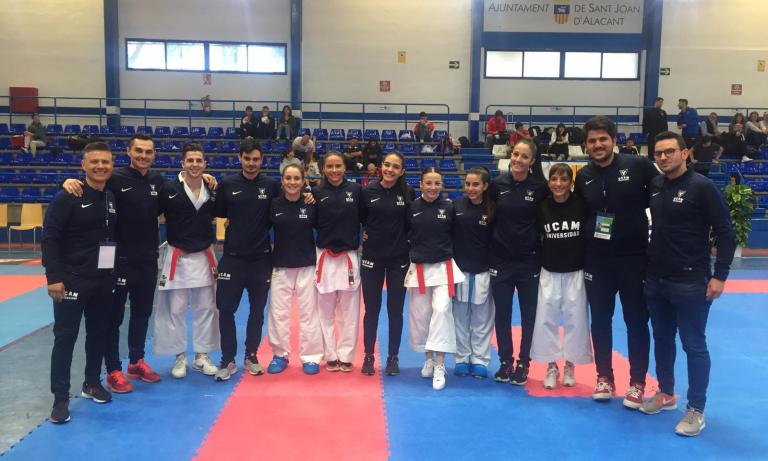 La UCAM vuelve a romper la barrera de las cien medallas en el Campeonato de España Universitario